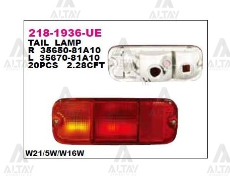 Suzuki Vitara Sağ Aydınlatma 1998-2004